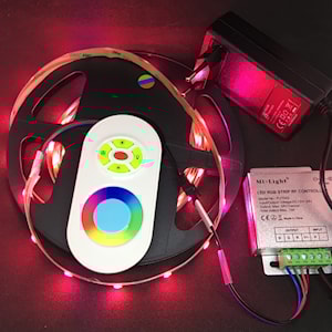 Led stripe med fjernkontroll